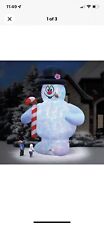 Frosty The Snowman Giant 18 Foot Inflatable, Good Used Pics Taken 5/28/24 picture