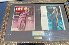 Marilyn Monroe Articles W Photos, signed and Personalized, framed picture