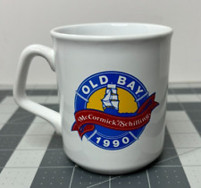 EUC VTG Old Bay McCormick/Schilling 1990 Coffee Mug - Made in England picture
