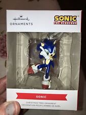 Hallmark Red Box Christmas Tree Ornament SONIC The Hedgehog - Dated 2023 NEW picture