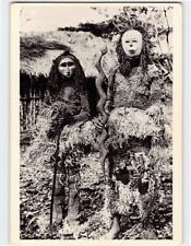 Postcard Two Boys In Ritual Dress, Angola picture