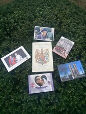  THE ROYAL WEDDING CHARLES & DIANA 1981- The Official Programme.+ 5 x POSTCARDS picture