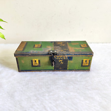 1940s Vintage Palm Tree Brand Copal Varnish Advertising Tin Box Collectible T368 picture