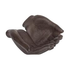 P Hd5974 Cast Iron Hands Dish With Rust Finish picture