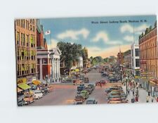 Postcard Main Street Looking South Nashua New Hampshire USA North America picture