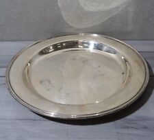 Vintage Cornwall Electroplated Copper Circular Serving Tray, 13