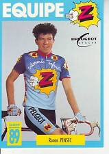 1989 CYCLING ROMAN PENSEC Z team cycling card picture