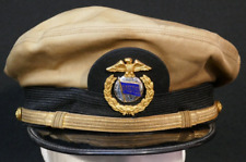 Cold War Maritime MSTS Military Sea Transport Service Service Visor Hat Bancroft picture