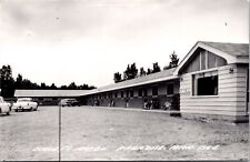 Real Photo Postcard Curley's Motel in Paradise, Michigan picture