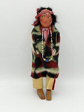 Vintage Skookum Doll Native American Indian 9.5” Bully Good Original Sticker picture