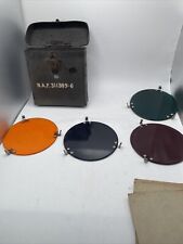 N.A.F 311389-6 Signal Light Lenses US Air Force Naval WWII picture