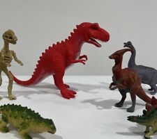 8 Lot 70s 80s 90s Dinosaurs Birthday Gift Toy VTG Fun Play picture