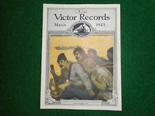 Victor Records Illustrated Catalog March 1923 Song of the Volga Boatman Cover picture