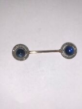 Russian Faberge gold and silver pin picture