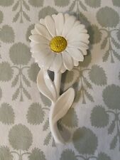 Vintage Anthony Freeman Pottery Ceramic Flower Daisy Wall Hanging #654 picture