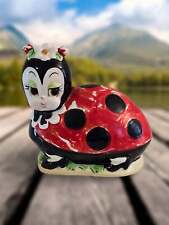 Lefton PY Anthropomorphic Ladybug Bank - Vintage 1960's - Made In Japan - Rare picture