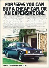 1978 Volvo 142 2-door Original Advertisement Print Art Car Ad K115 picture