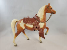 Vtg 1983-1985 Brenda Breyer Palomino Pinto Western Prancing Horse, No Rider(13) picture