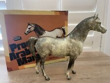 Vintage Breyer Horse #215 Dapple Grey Proud Arabian Mare Wild Matte w/ Box picture