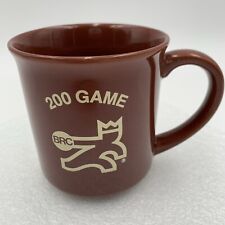 Brunswick Bowling Rec Center Coffee Mug 200 Game Brown BRC picture
