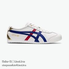 classics Unisex Onitsuka Tiger MEXICO66 Sneakers Beige/Grass Green leisure Shoes picture