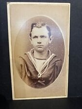 antique CDV photo young sailor navy uniform J T Gorus Sydney Australia  picture