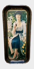 Vintage 1973 Coca Cola Tray 1921 Flapper Girl 19
