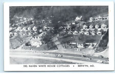 Del Haven White House Cottages Hotel Berwyn Maryland Vintage Postcard F15 picture
