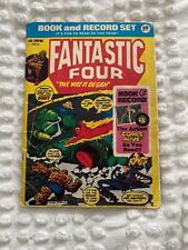 Vintage Fantastic Four Book and Record Set #PR13 (1974) with 45 Included picture
