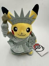 Pikachu Around the World Statue of Liberty Pokemon Center Plush Doll 8 ½ In. NWT picture