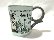 Disney Bambi Thumper Bunny “If You Can't Say Something Nice” Mug picture