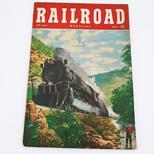 Vintage Railroad Magazine April 1949 Vol. 48 No. 3 Goshan Gap Va. - READ picture