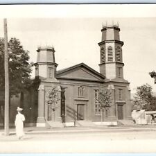 c1910s Rare Unknown Beautiful Church RPPC Wood Chapel Sharp Real Photo PC A133 picture