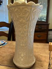 Lenox Vase 11” Embossed Sculpted Vines Wentworth Collection Collectable Ivory picture
