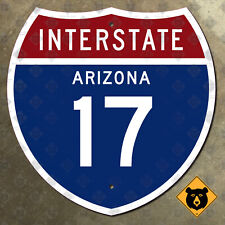Arizona Interstate 17 highway shield road sign Flagstaff Phoenix 12x12 picture