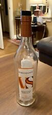 Empty Davidoff VS Selection Speciale Cognac Bottle 