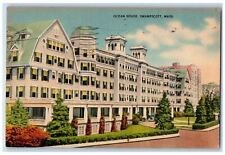 1946 Ocean House Street View Swampscott Massachusetts MA Vintage Postcard picture