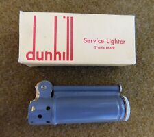 ORIGINAL WWII U.S. DUNHILL SERVICE LIGHTER IN BOX UNFIRED - GRAY picture