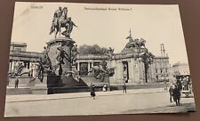 Vintage 1911 BERLIN NATIONALDENKMAL KAISER WILHELM I. Unposted Postcard picture