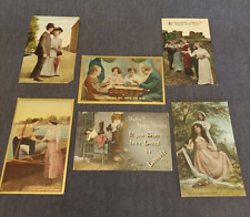 Six Antique Postcards, RaphoLette, TEL, Anglo etc. picture