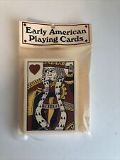 Early American playing cards Historical Folk Toys Sealed picture