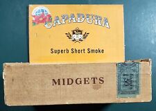 RARE Vintage Cigar Box – Capadura Superb Short Smoke Midgets – EMPTY picture