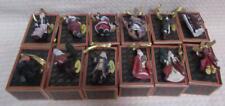 Duncan Royale History of Santa Ornaments set of 12 1991 picture