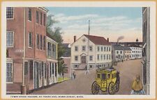 Marblehead, Mass., Town Square, 60 Years before the 1920's-Yellow Coach picture