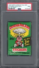 1986 Topps GPK OS3 Garbage Pail Kids 3rd Series 3 Card Wax Pack PSA 9 MINT picture