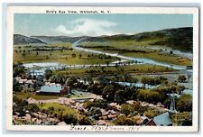 c1910 Bird's Eye View Whitehall Scenic View New York NY Vintage Posted Postcard picture