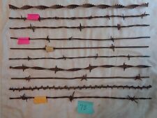 Antique Barbed Wire, 10 DIFFERENT PIECES, Excellent starter bundle #Bdl 73 picture