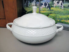 Bohemian China Czechoslovakia MONTBLANC Handled Serving Bowl With Lid ~ MCM picture
