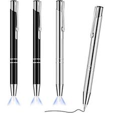 4 Pcs Ballpoint Pen with LED Light for Home Office School Writing In The Dark picture