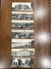 Lot Of 7 Panoramic Washington DC Bi-Fold Postcards, Rotograph 1905 picture